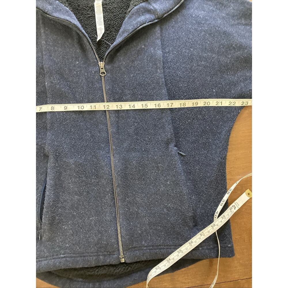 Alo Yoga Dream Fleece Jacket Sz S Blue Full Zip ballet sleeves Activewear - Picture 8 of 11